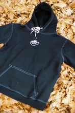 Load image into Gallery viewer, Black S2 Embroidered Hoodie
