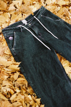 Load image into Gallery viewer, Black Denim Baggy Denim Pants
