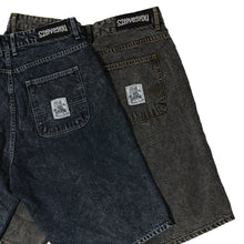 Load image into Gallery viewer, JORTS | ACID WASH BLUE
