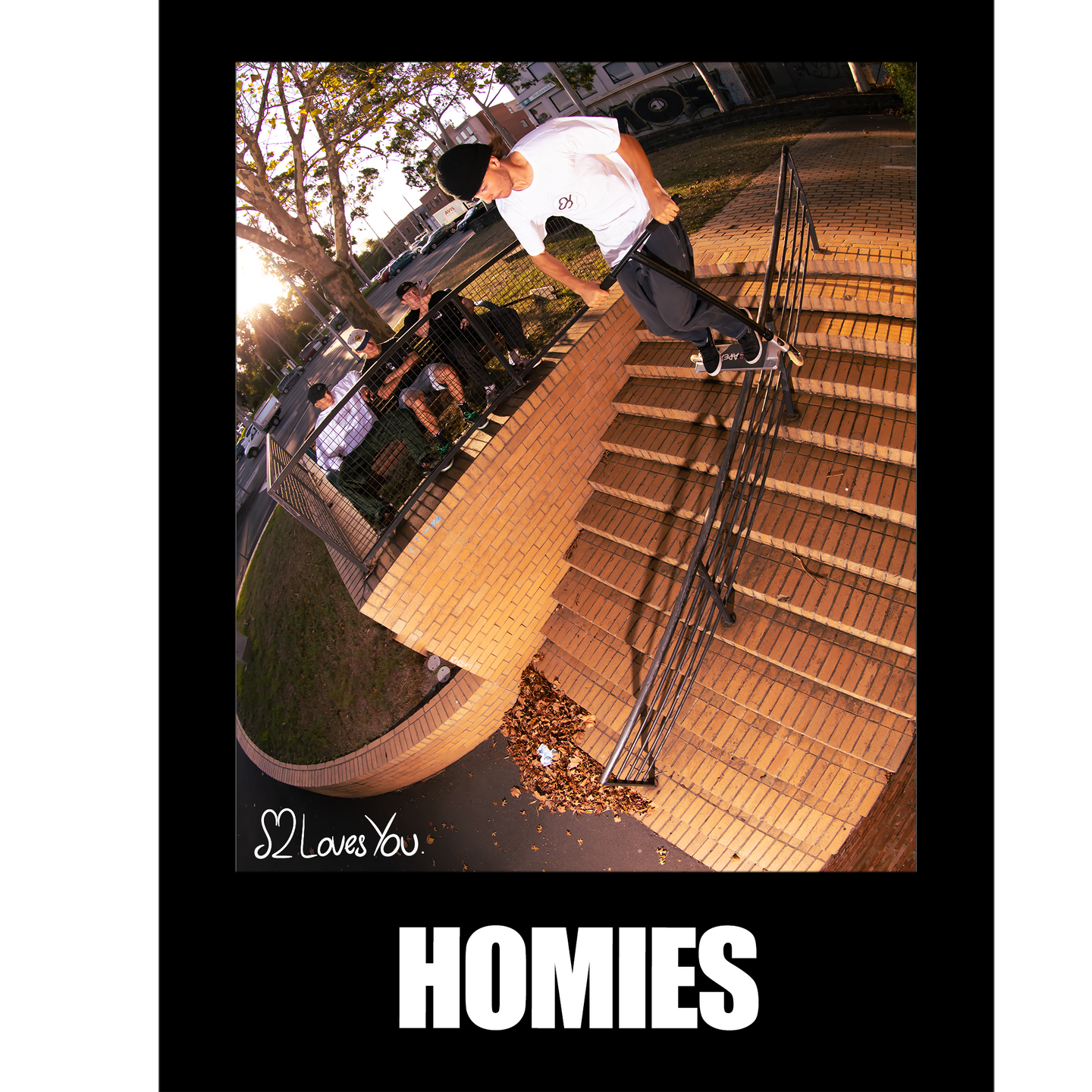 Homies | Polaroid Sticker